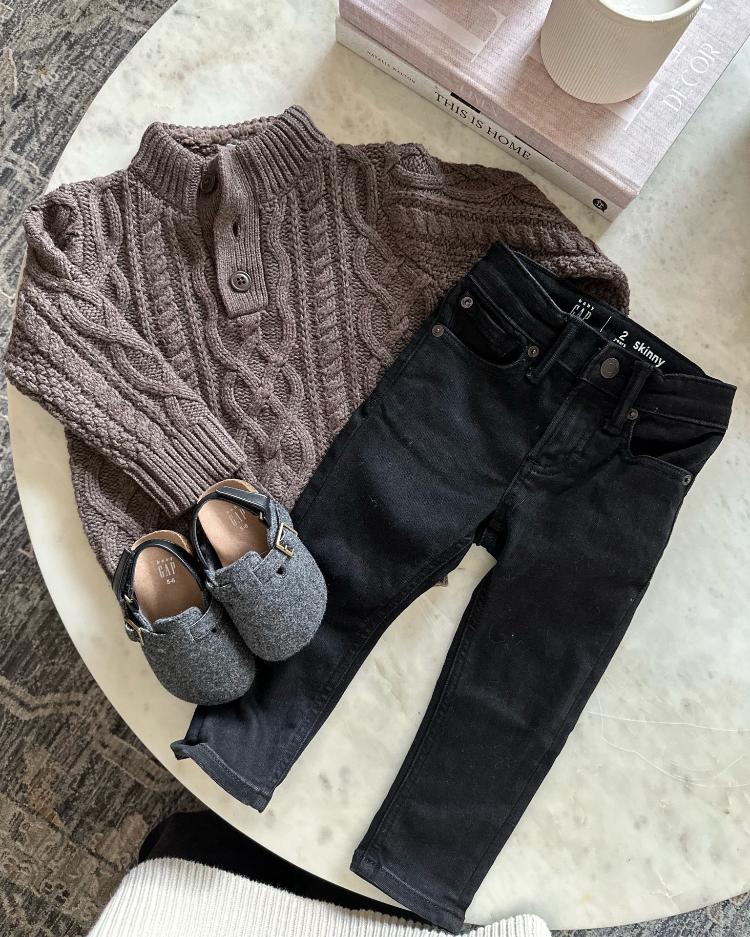 Ollies Thanksgiving outfit — all from Gap! This sweater is so freaking adorable. He’s in a 2T (see my reel for the fit) and a 2T in the jeans. Loafers are a size 5/6! Everything runs TTS🥰🥰

How you wear gap, 

#LTKSeasonal #LTKkids #LTKHoliday