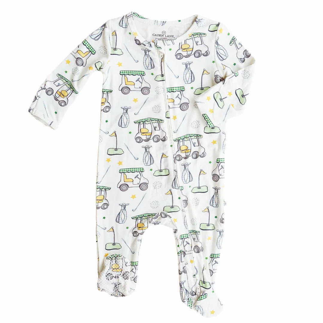 Boy Zipper Footies | Best Sellers | Caden Lane