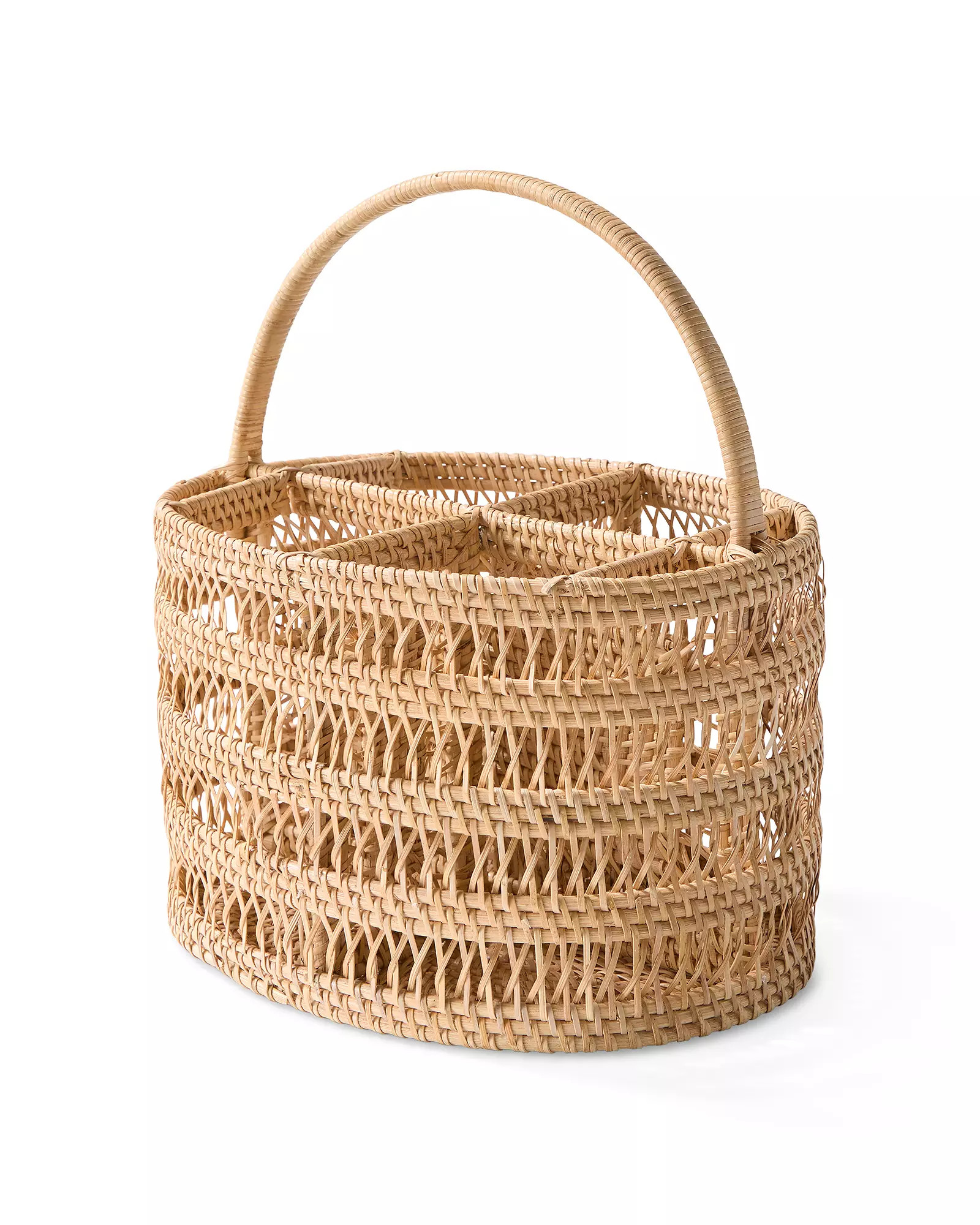 Ives Wine Bottle Carrier - 4 Bottle | Serena and Lily