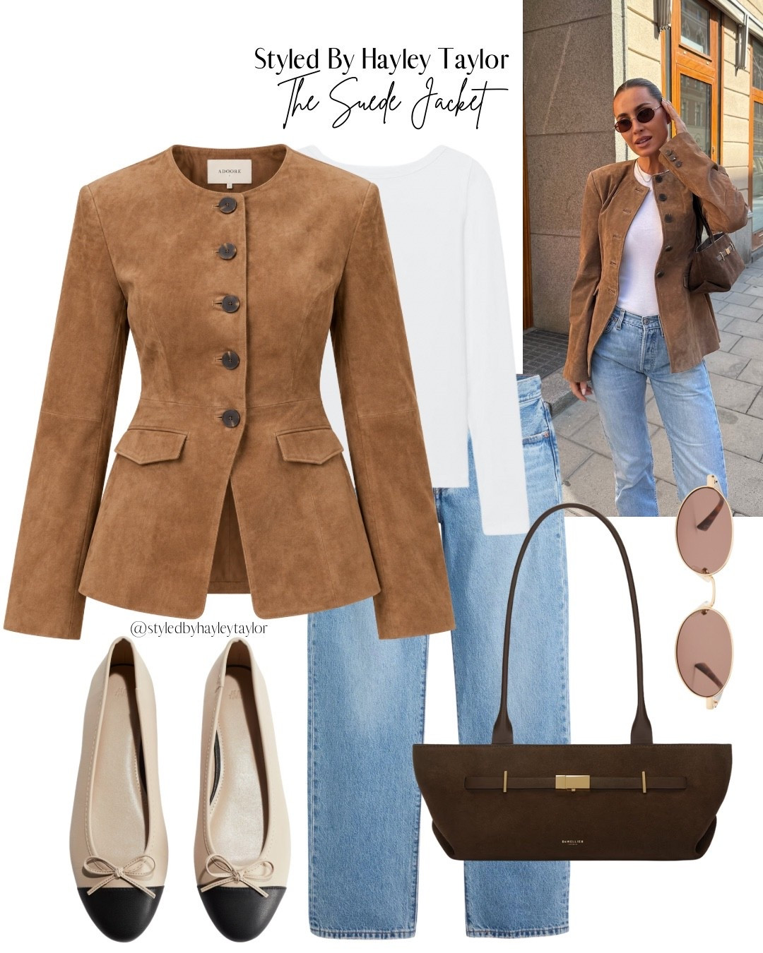 Ways To Wear A Suede Jacket For Autumn 🍂

#LTKautumn #LTKstyletip #LTKjeans