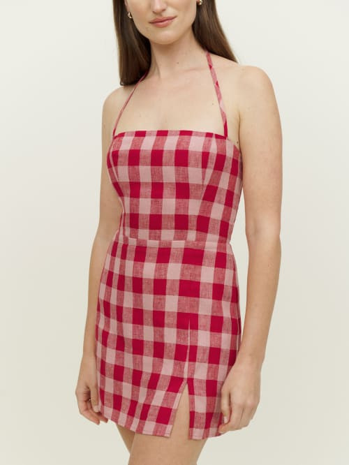 Linda Linen Dress | Reformation (Global)
