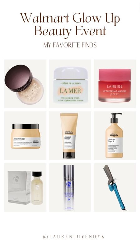 Sharing my favorites from the Walmart glow up beauty event! So many good finds including the La Mer cream & Laura Mercier setting powder  #walmartpartner #walmartbeauty 

#LTKbeauty #LTKFind #LTKBeautySale