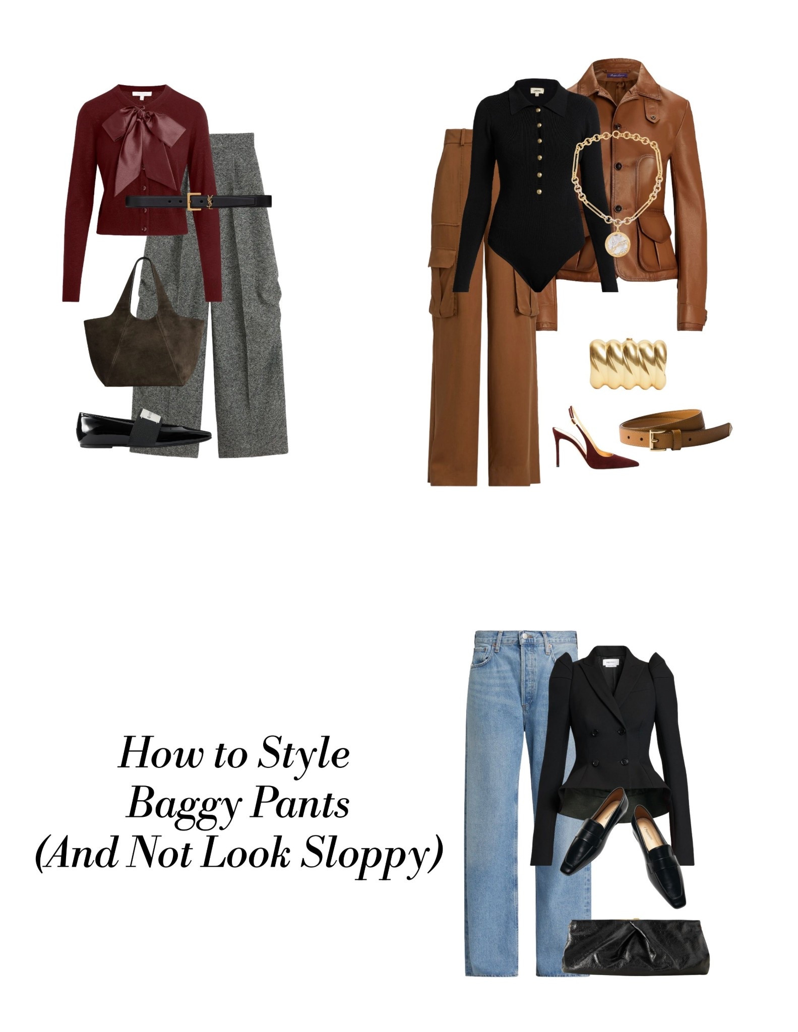 How to Style Baggy Pants (and Not Look Sloppy) 👖

#LTKWorkwear #LTKdayinmylife #LTKSeasonal