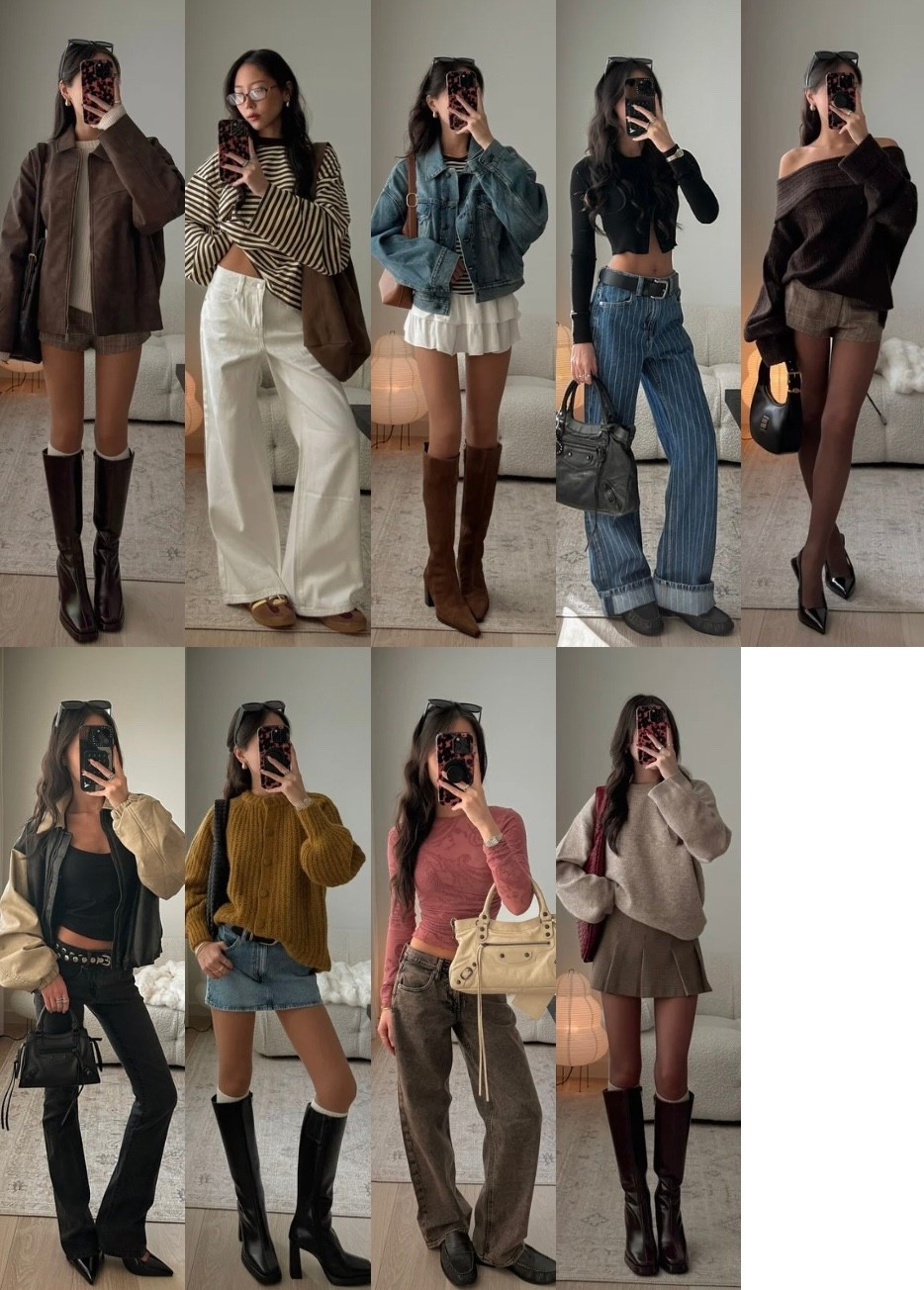 everything is a size XS except: 
stripe top - size xxs
denim jacket is size xxs
gold/mustard yellow color cardigan - size xxs 
brown pleated skort - size xxs

white jeans - size xs petite (linked regular length too)
denim skirt - size 23
brown jeans - size 24 petite

sheer tights are color mocha


#LTKPetite #LTKootd