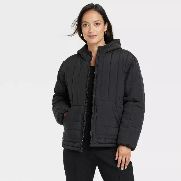 Women's Travel Puffer Jacket - A New Day™ | Target