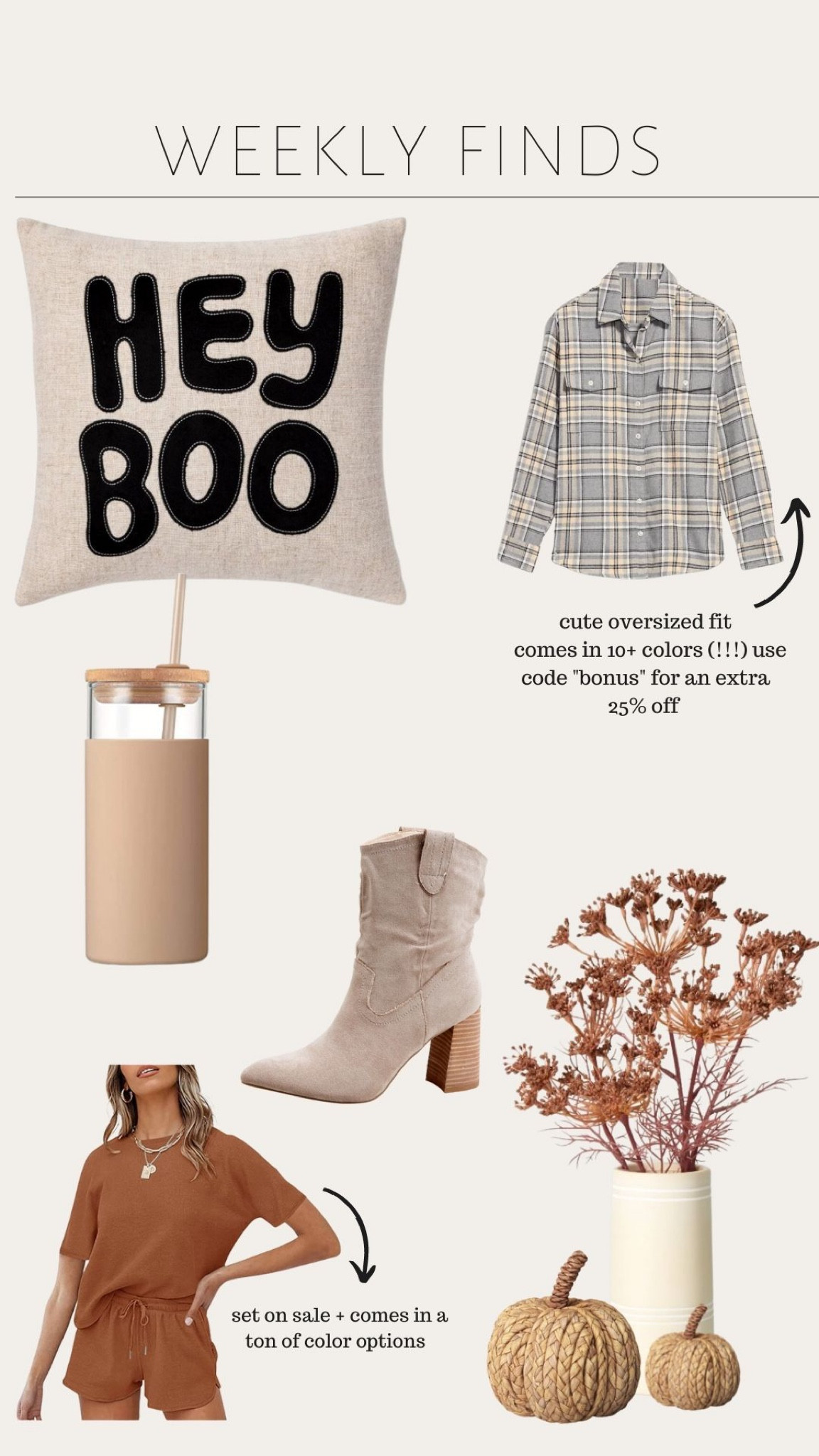 weekly finds 💛

#LTKunder100 #LTKunder50 #LTKSeasonal