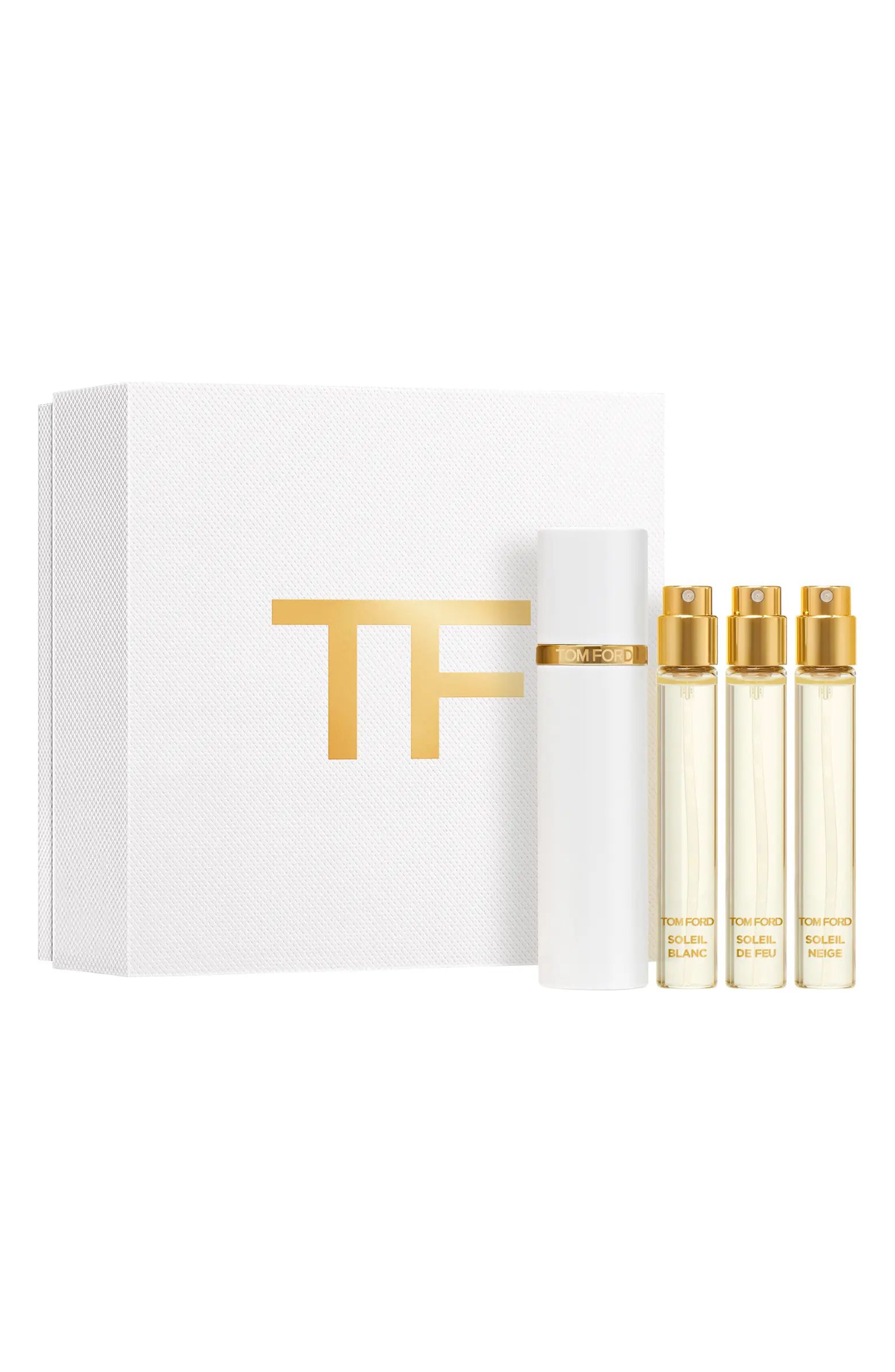 TOM FORD Private Blend Soleil Fragrance Travel Set & Atomizer USD $238 Value | Nordstrom | Nordstrom