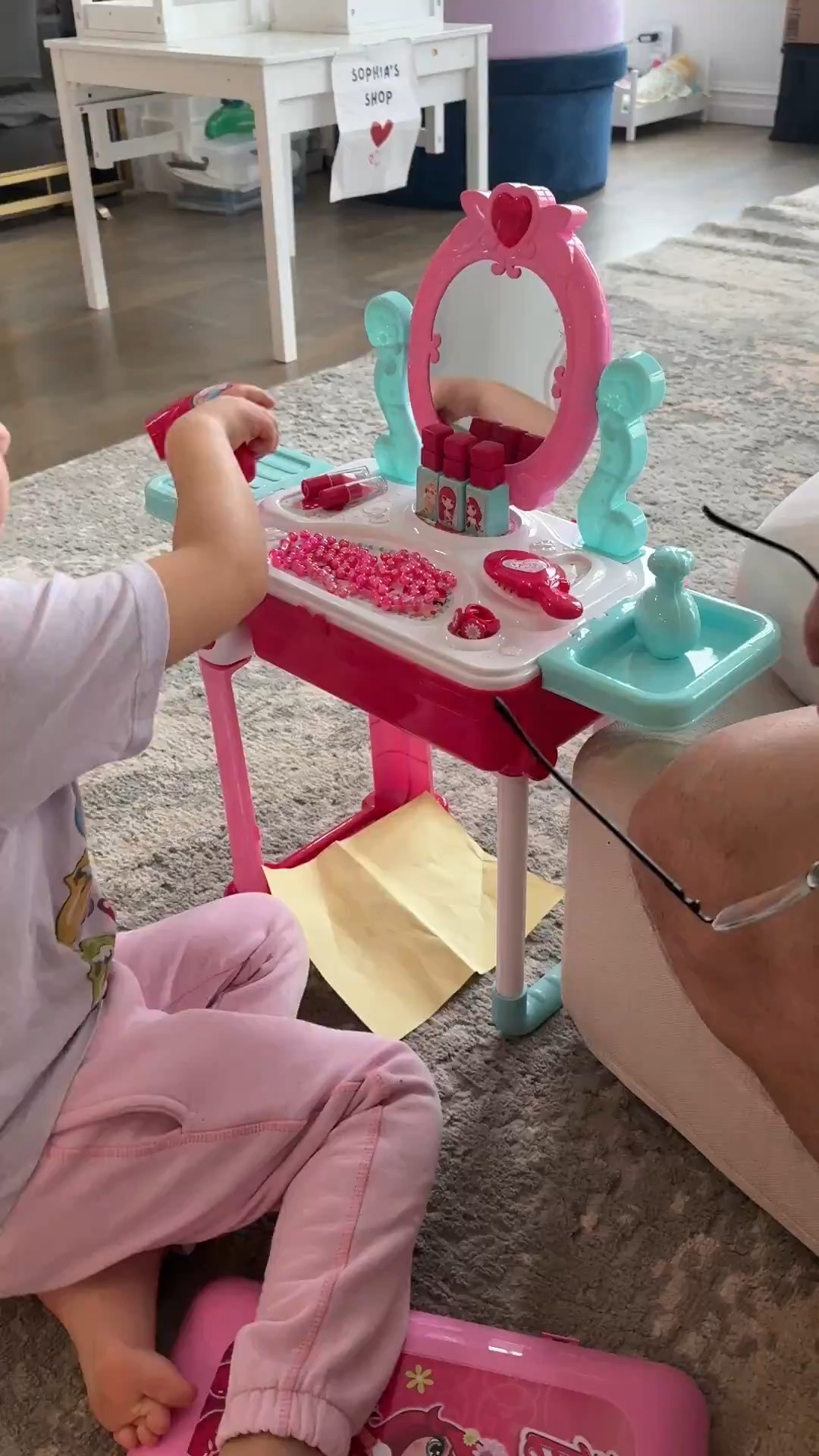 This is a great gift idea for a girl, my daughter loves it! Starts off as a little suitcases and opens into a vanity with makeup, mirror, etc. Buy ahead of the holidays while it’s only $32!

#LTKKids #LTKGiftGuide #LTKHome