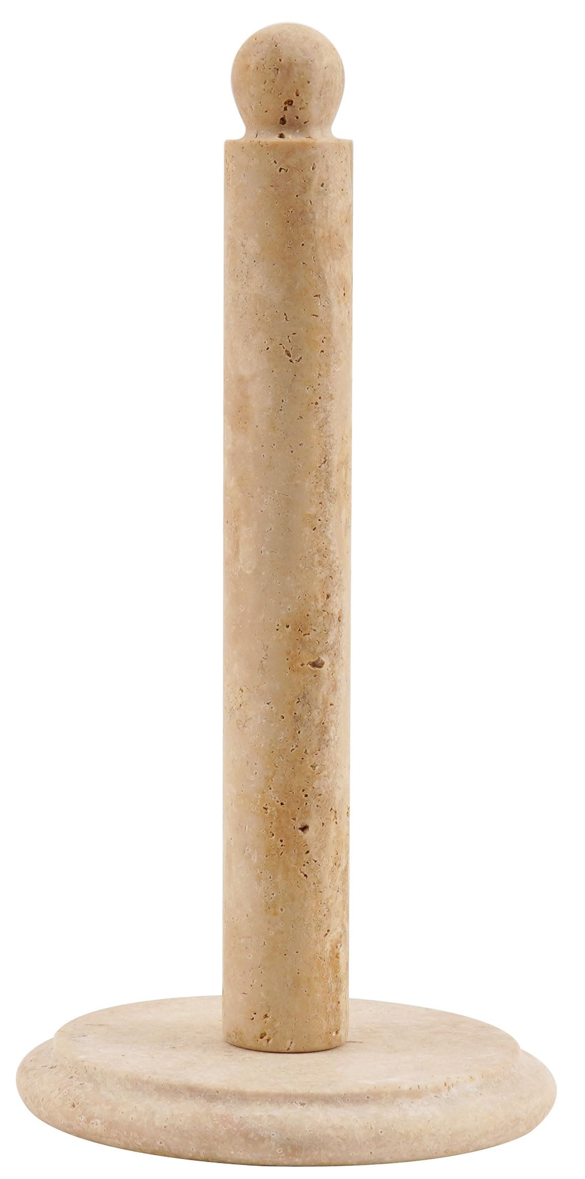 Marble Paper Towel Holder 12.5 Inch Travertine Paper Towels Organizer for Kitchen Countertop Stor... | Amazon (US)