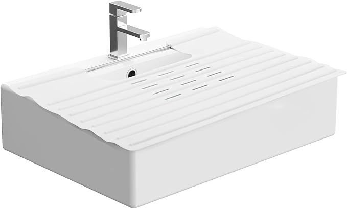 Bathroom Sink Cover for Counter Space - Heat Resistant Silicone Mat & Makeup Mat for Your Beauty ... | Amazon (US)