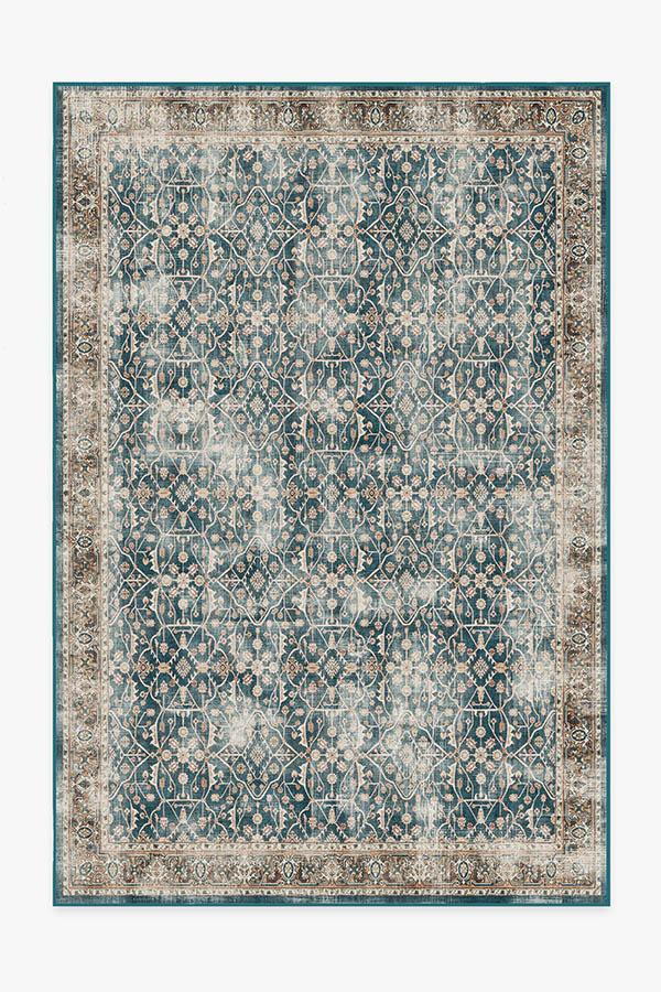 Celestine Teal Blue Rug | Ruggable US | Ruggable