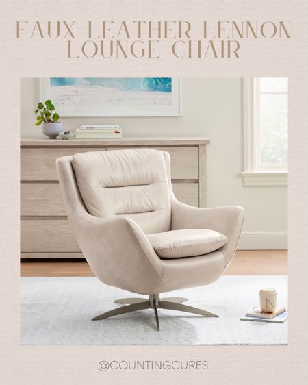 Be comfortable when sitting on this neutral lounge chair in your bedroom! Get this on sale!
#bedroommusthaves #minimalistfurniture #cozychair #potterybarnteens

#LTKsalealert #LTKSeasonal #LTKstyletip