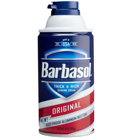Barbasol Original Thick & Rich Shaving Cream for Men, 10 oz. | Walmart (US)