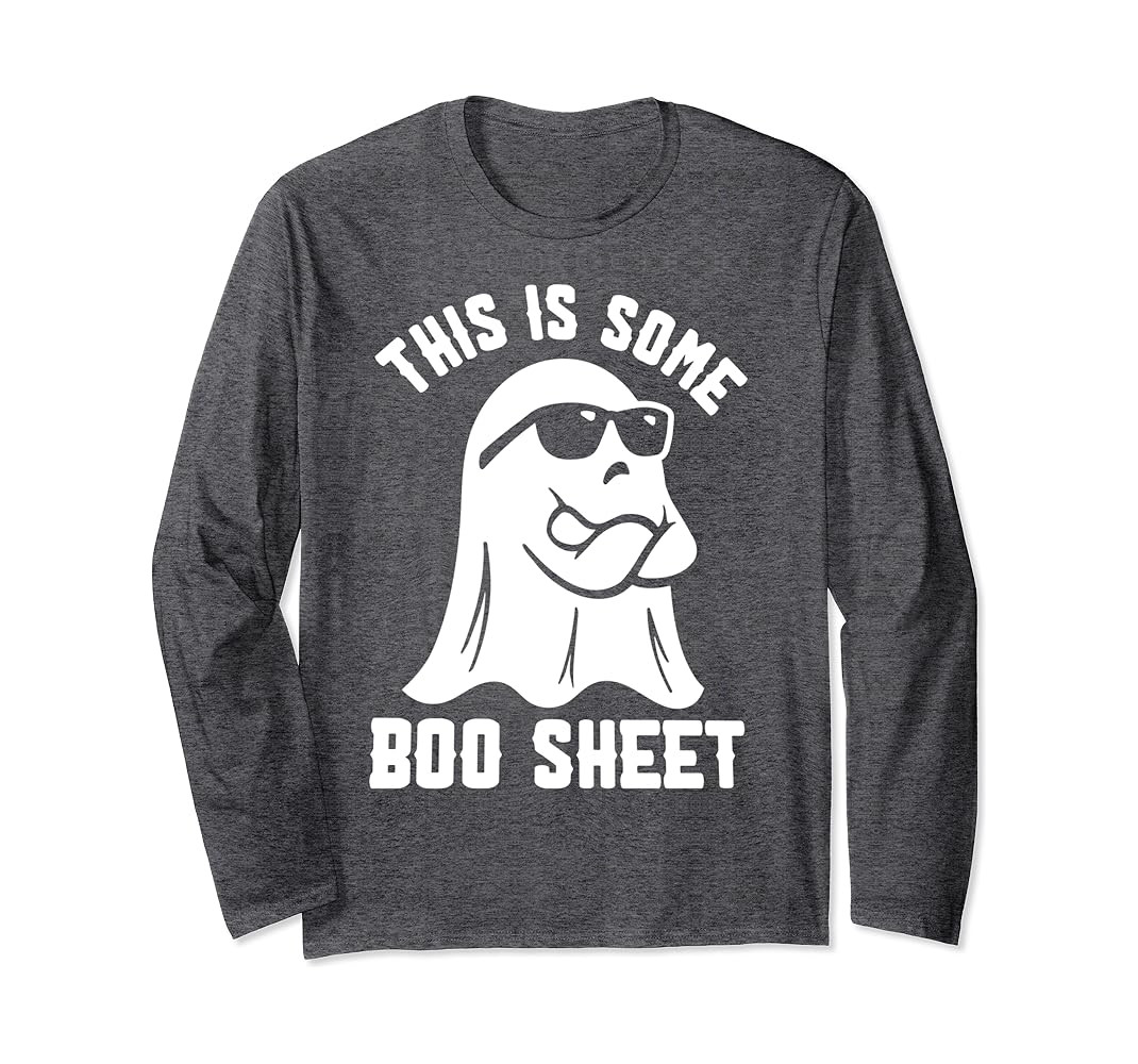 This Is Some Boo Sheet Halloween Ghost Long Sleeve T-Shirt | Amazon (US)