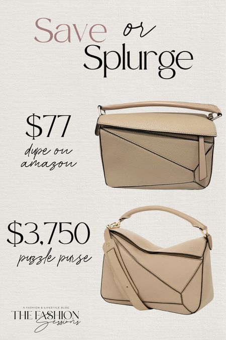 Save or splurge? The perfect dupe for the puzzle purse!!! 

Save or splurge | purse | handbag | designer dupe | puzzle purse | neutral bag | workwear | accessories | The Fashion Sessions | Tracy 

#LTKsalealert #LTKitbag #LTKfindsunder100