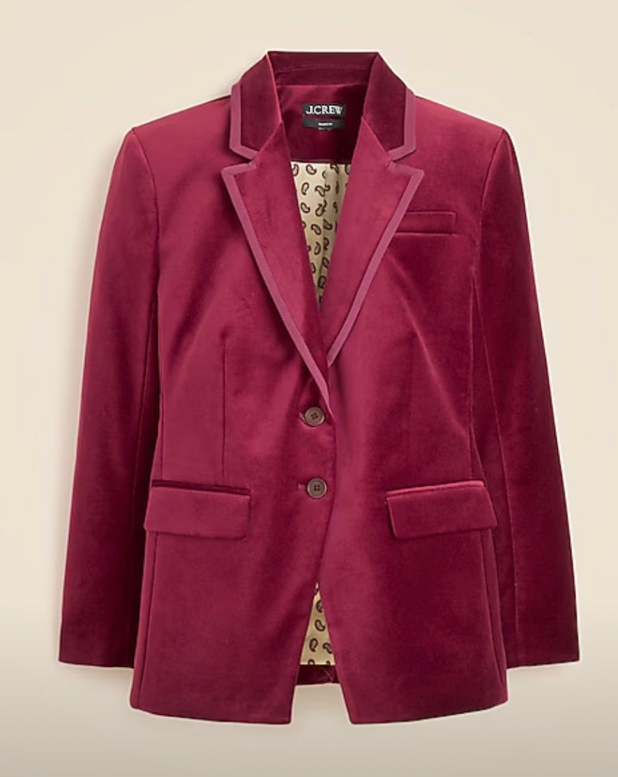 Velvet blazer, wine color, burgundy, holiday looks, dressy #LKTStyleTip

#LTKSeasonal #LTKHoliday #LTKGiftGuide