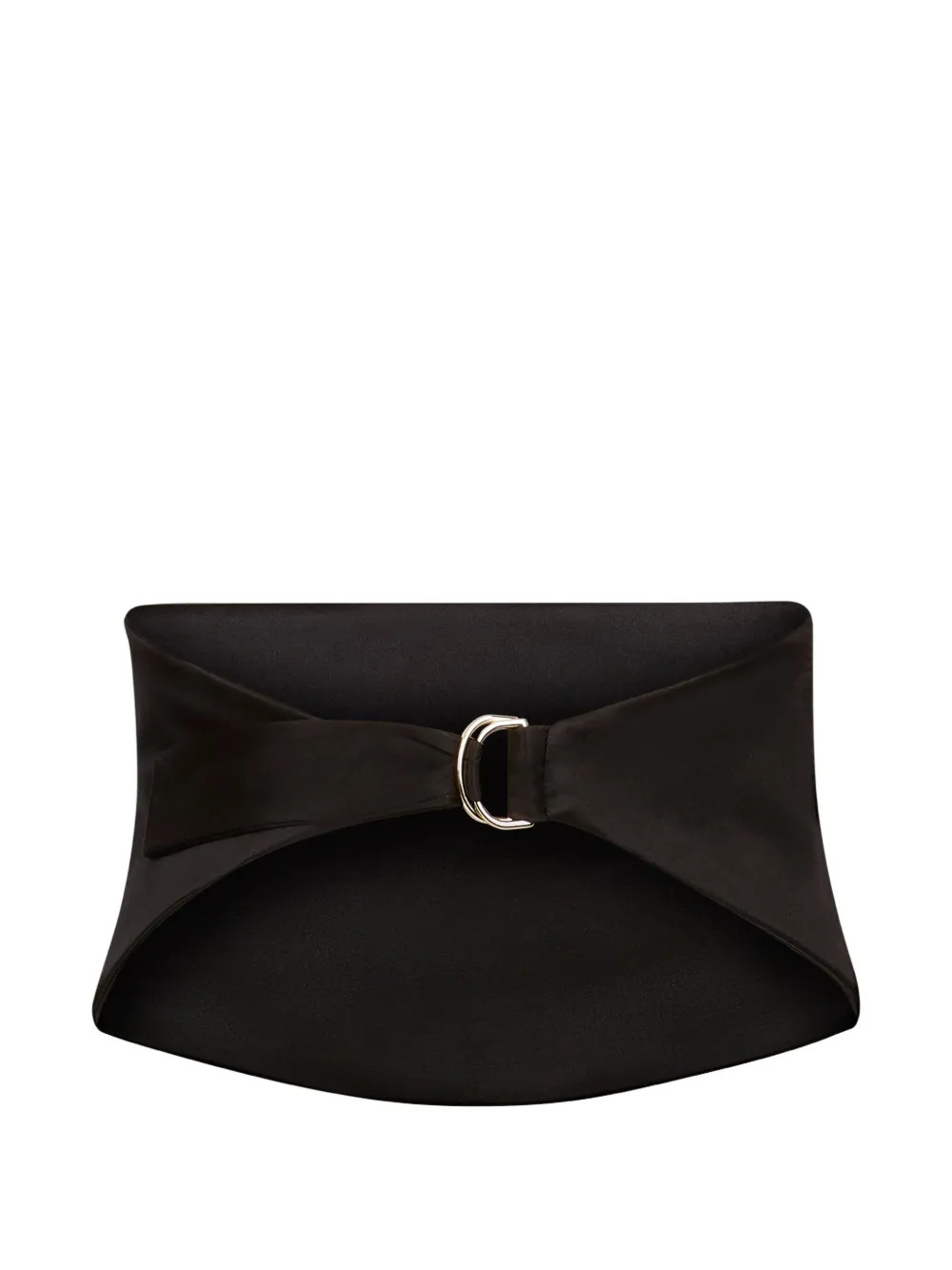 pleated satin belt | Farfetch Global