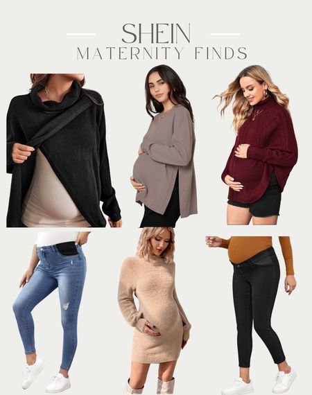 Shein maternity finds 
Fall outfits, fall maternity, maternity finds , maternity jeans  , fall dress, fall maternity dress, sweater dress 

#LTKunder50 #LTKSeasonal #LTKbump