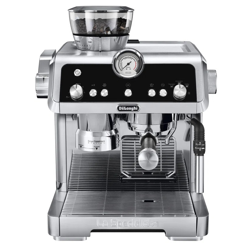 DeLonghi 2-Shot La Specialista Dual-Heating Handheld Espresso Maker | Wayfair North America