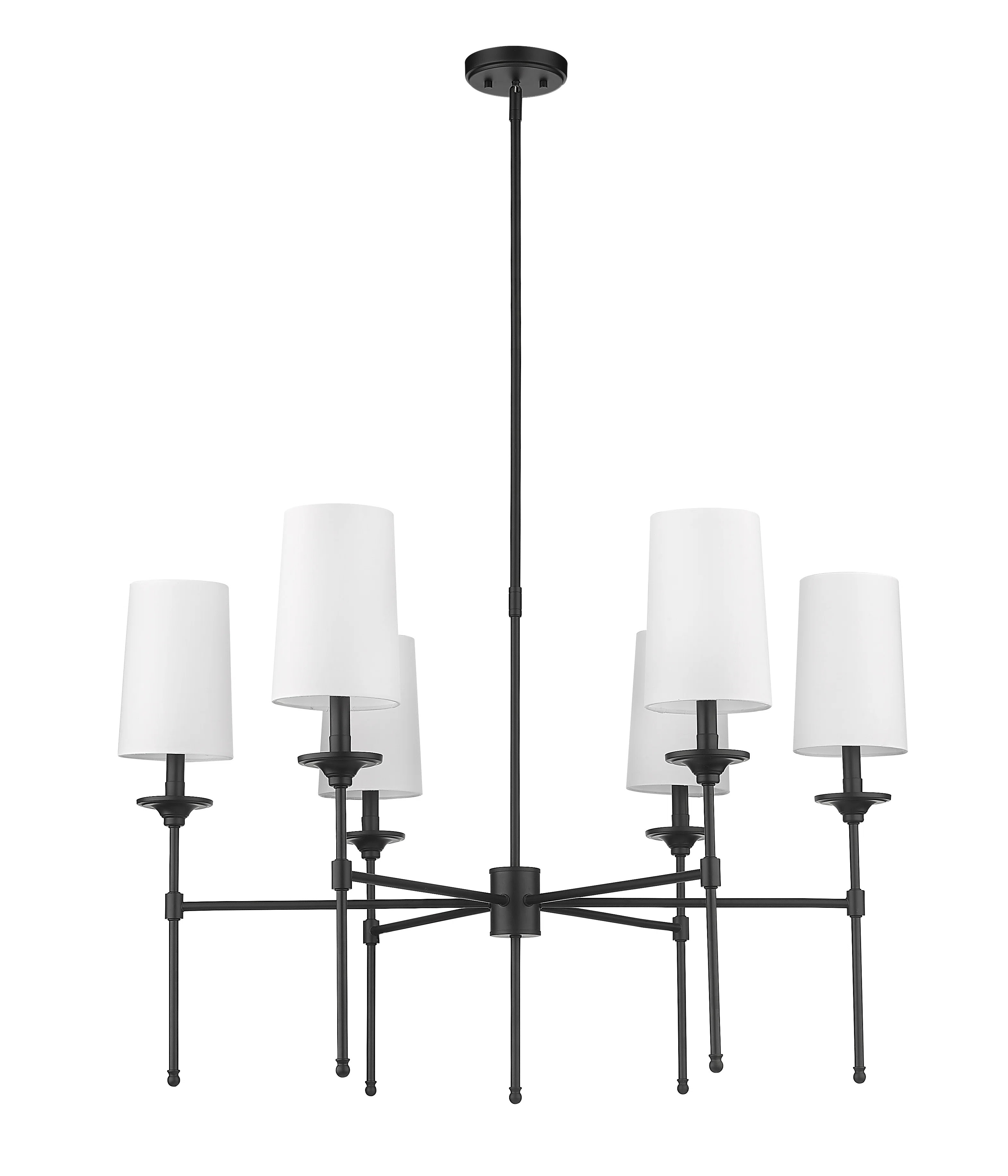 Hayse 6 - Light Dimmable Classic / Traditional Chandelier | Wayfair North America