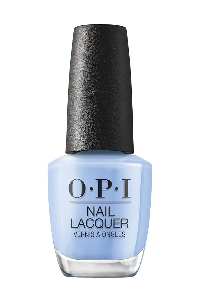 OPI Nail Lacquer Nail Polish | Opaque Light Blue Crème Chip Resistant Nail Polish | Vegan, Fast ... | Amazon (US)