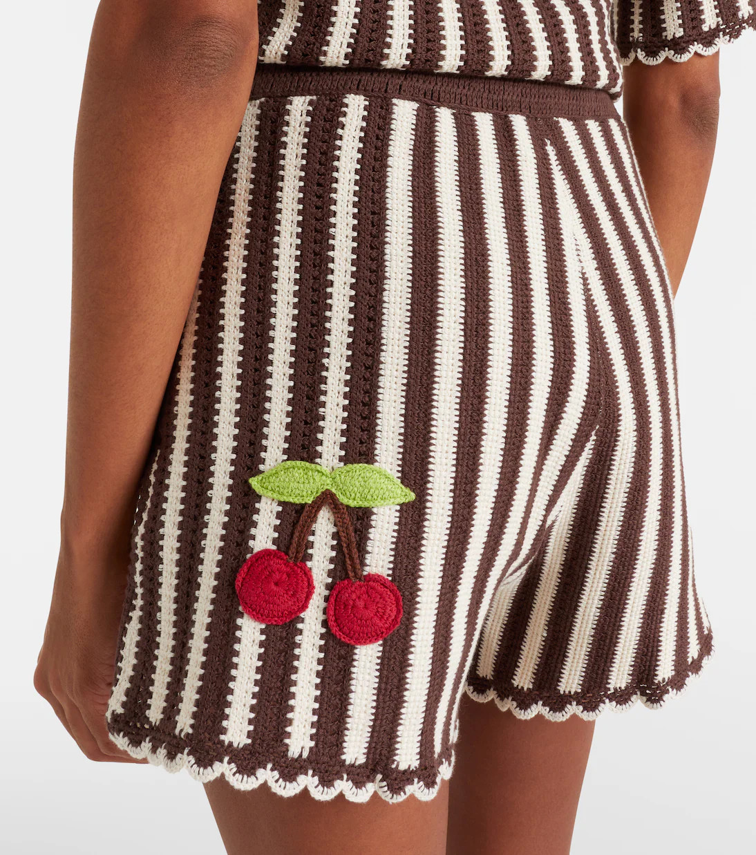 Sundae crochet embroidered cotton shorts | Mytheresa (US/CA)