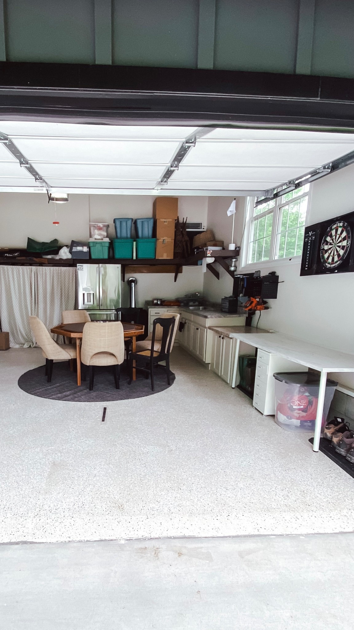 The Garage Lodge at Bent Tree Lodge DIY floor project was way easier than I expected! 

#LTKHome