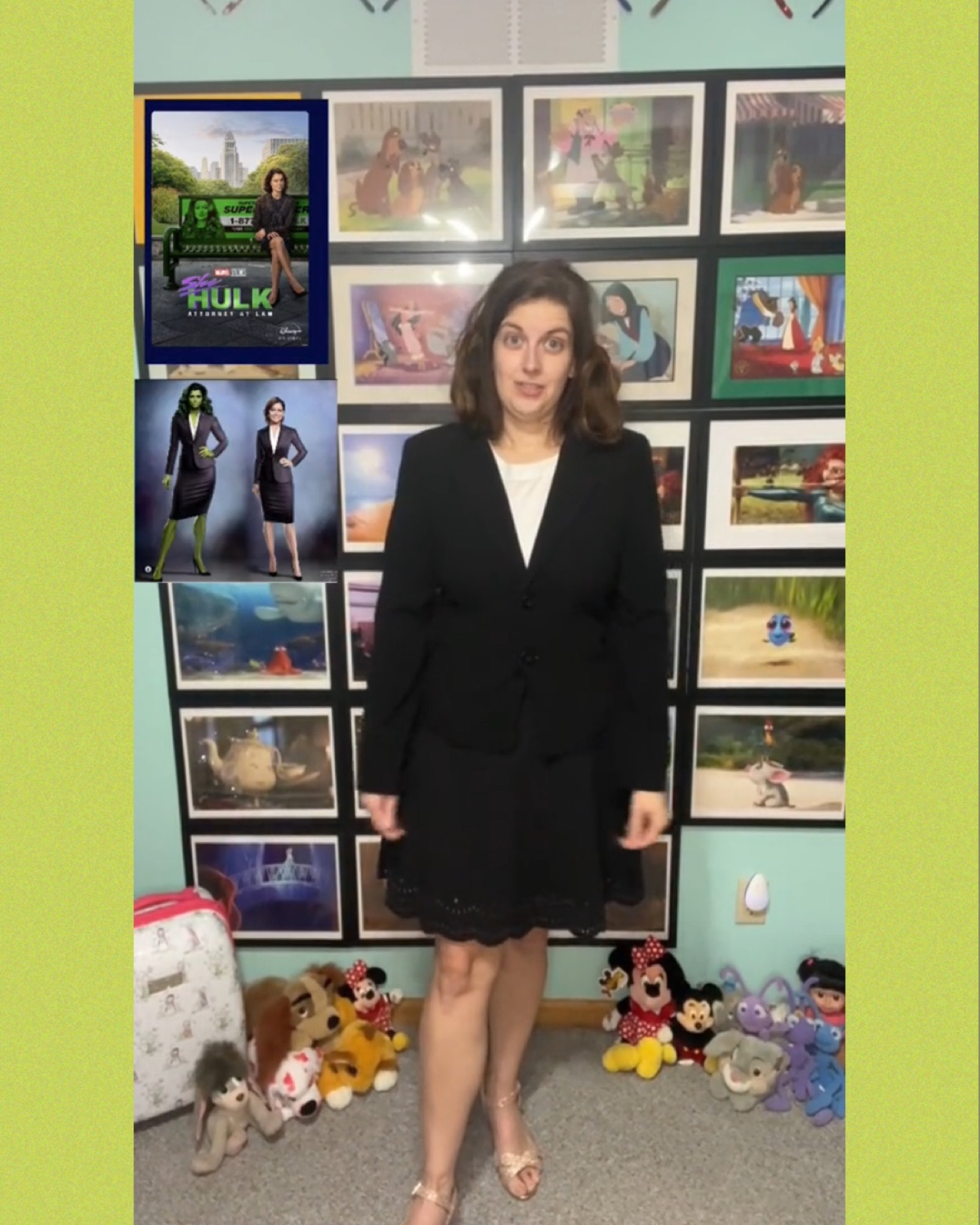 She hulk. Disney bound. Women’s professional outfits. Work wear 

#LTKfit #LTKworkwear #LTKFind