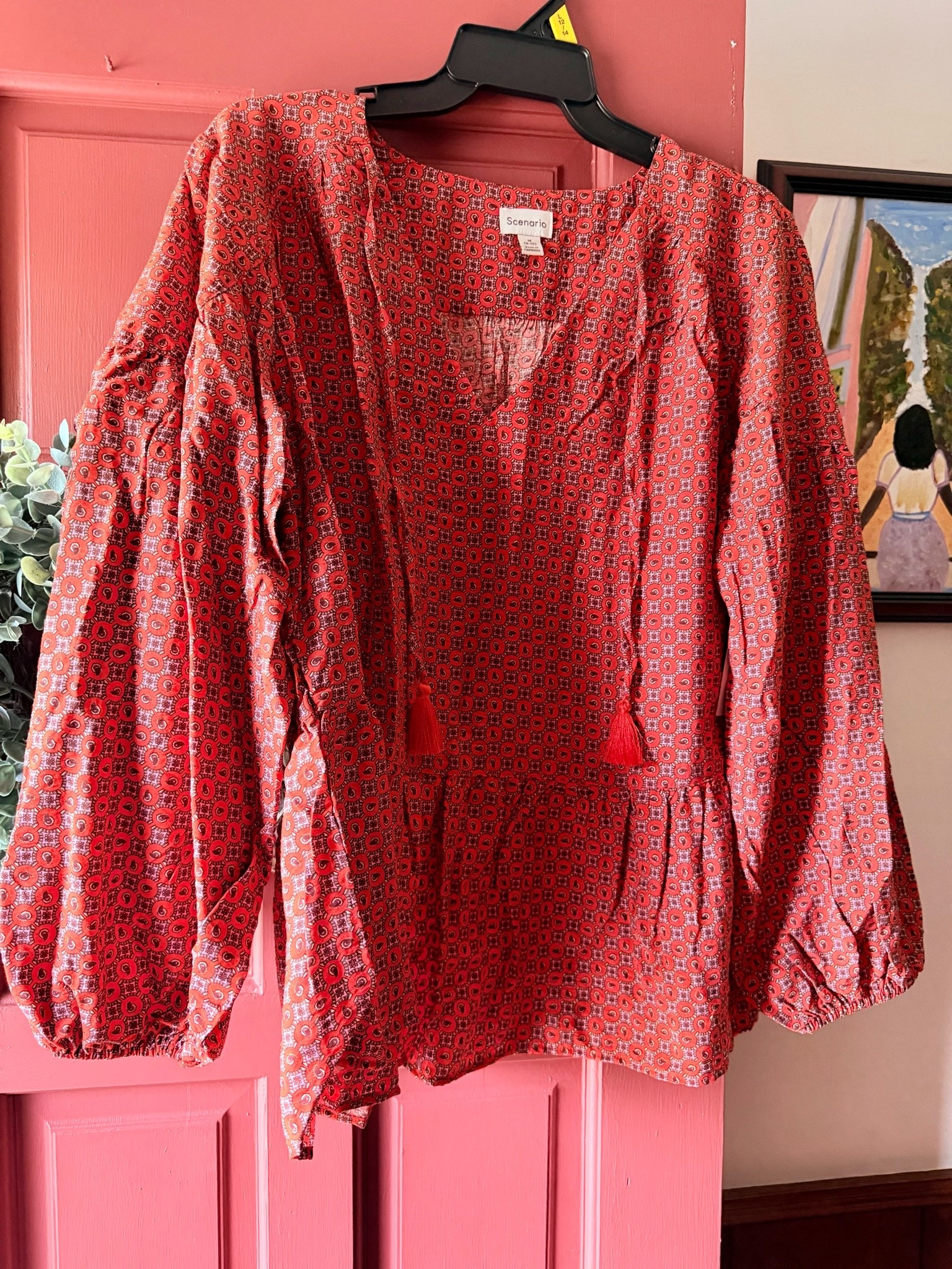 New from Walmart! Love this fun top that’s giving Anthro vibes!!

#LTKgrwm #LTKMidsize #LTKPlusSize