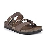 White Mountain Women's Hazy Braided Footbed Sandal | Amazon (US)