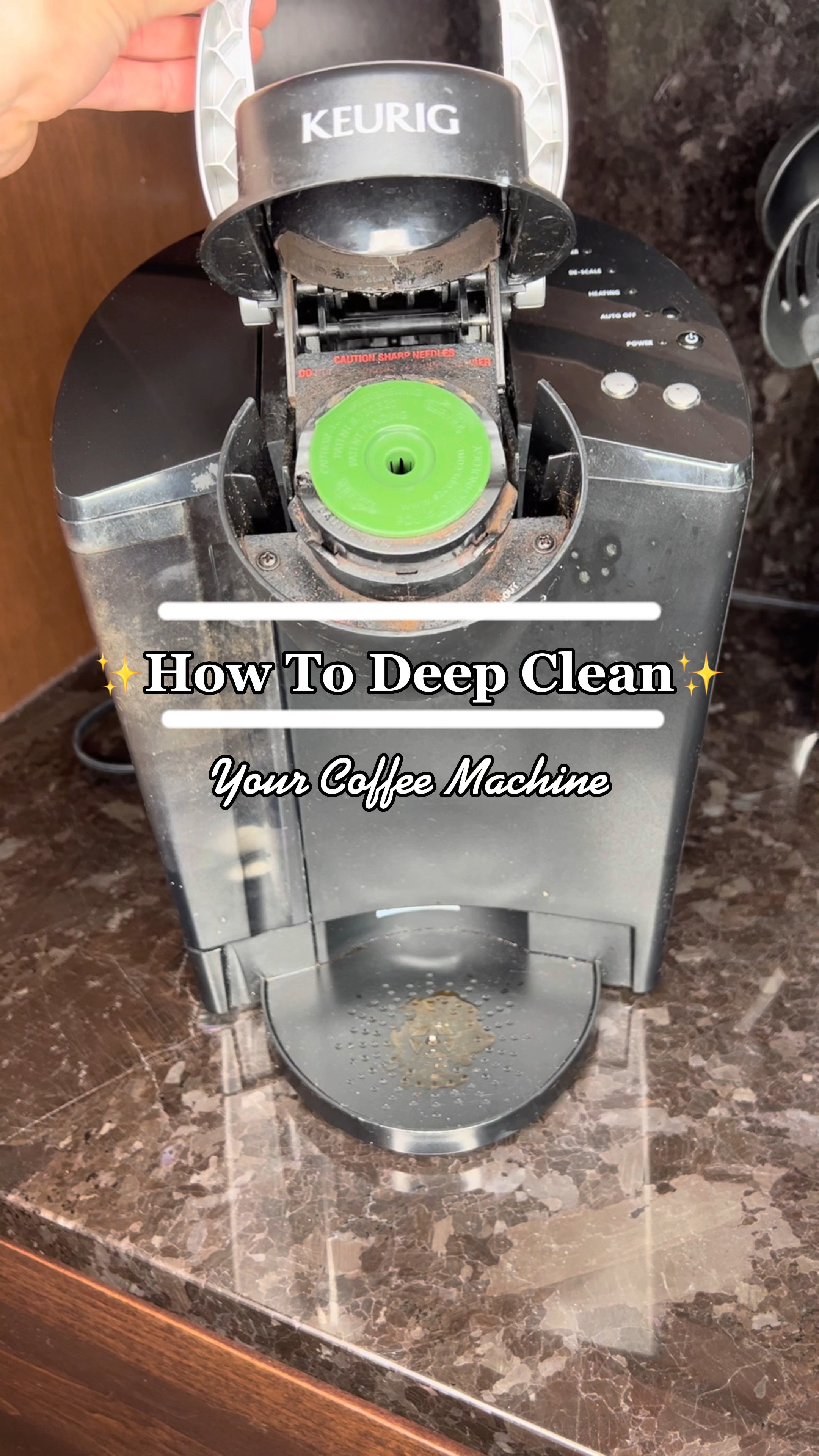 How to deep clean your coffee machine! Shop my coffee machine, cups and accessories here! 

#LTKhome