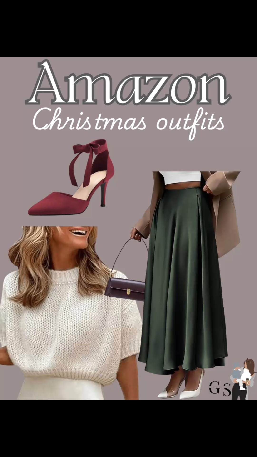 Holiday outfit from Amazon 

| amazon, sweater, green sweater, work Christmas party, Christmas dinner outfit, black jeans, gold earrings, skirt, satin, amazon fashion, amazon Christmas outfit, Christmas dress, amazon holiday outfit, sequin pants, winter fashion, Christmas party outfit, festive outfits, new years outfit, winter fashion, sweater, earrings, Christmas earrings, what to wear, heels, bows, bow heels, bow earrings, coquette 
#amazonfashion #amazonchristmas #christmasoutfit #holidayfashion

#LTKHoliday #LTKWorkwear #LTKFindsUnder100