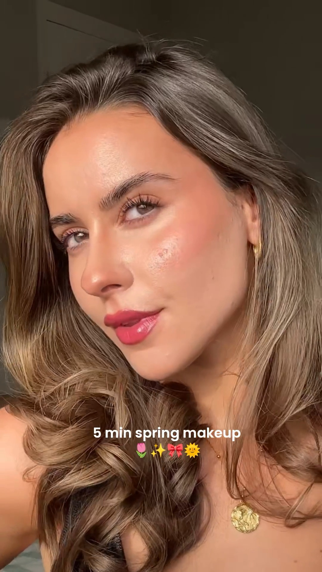 products & shades used 👇🏼

- Kylie cosmetics skin tint blurring elixir, 2.5N
- Rare Beauty soft pinch liquid contour, solace
- MAC cosmetics pro locked brow gel, clear 
- MAC cosmetics strobe beam liquid blush, ice gleam 


#grwm #makeup #springmakeup #glowymakeup


#LTKluxury #LTKuk #LTKbeauty