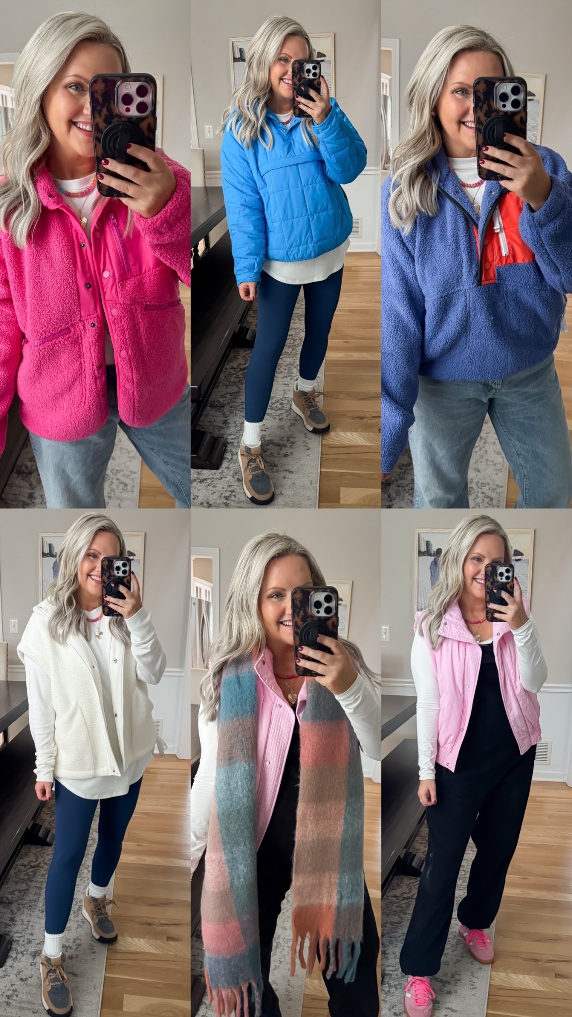 Free People looks for less from Amazon! Loving these cozy layers! Everything runs true to size. I’m in medium in the jackets and pullovers. Small in the leggings and fleece overalls. 

Winter outfit 
Free people style 
Fleece jacket 
Casual outfits 

#LTKootd #LTKSeasonal #LTKmomlife