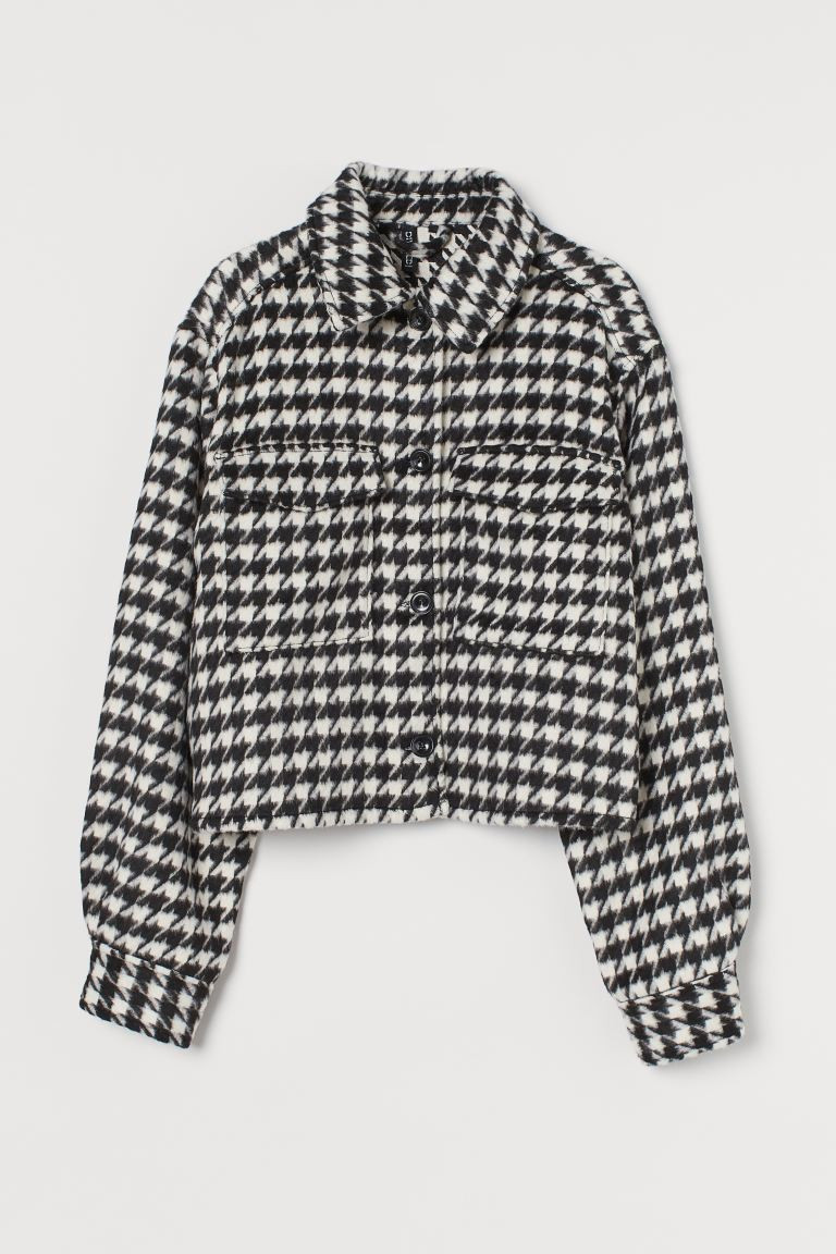 Cropped Blusenjacke | H&M (DE, AT, CH, NL, FI)