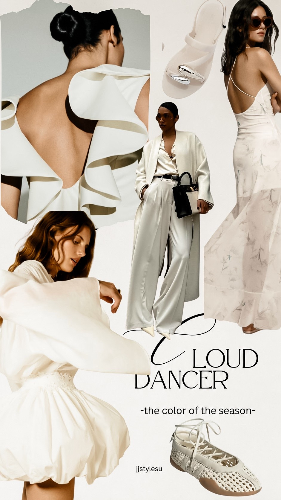 The trend report is in: Cloud Dancer is the #1 color of the season. From dreamy dresses to luxe accessories, this shade makes every outfit look expensive. ☁️🤍



#LTKStyle #CloudDancer #NeutralStyle #QuietLuxury #SummerStyle #FashionTrends #LTKFashion #CreamAesthetic #StyleInspo #jjstylesu #NeutralOutfits #WearTheTrend #FashionFinds #LTKCreator #ChicStyle
#summertrends