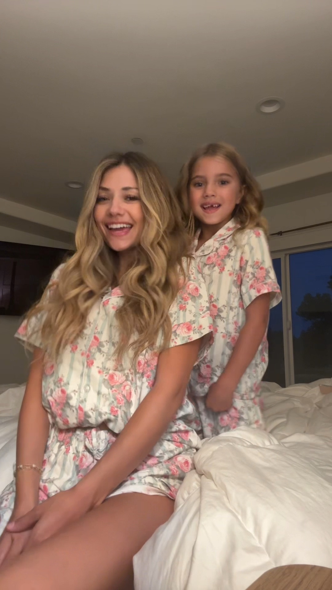 Mommy & me matching pjs