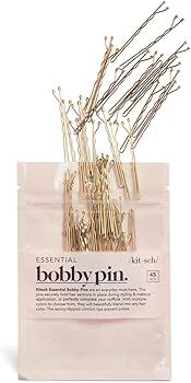 Kitsch Blonde Mini Bobby Pins - Small Hairpins for Girls | Ideal for Thin Hair | Stylish Hair Acc... | Amazon (US)
