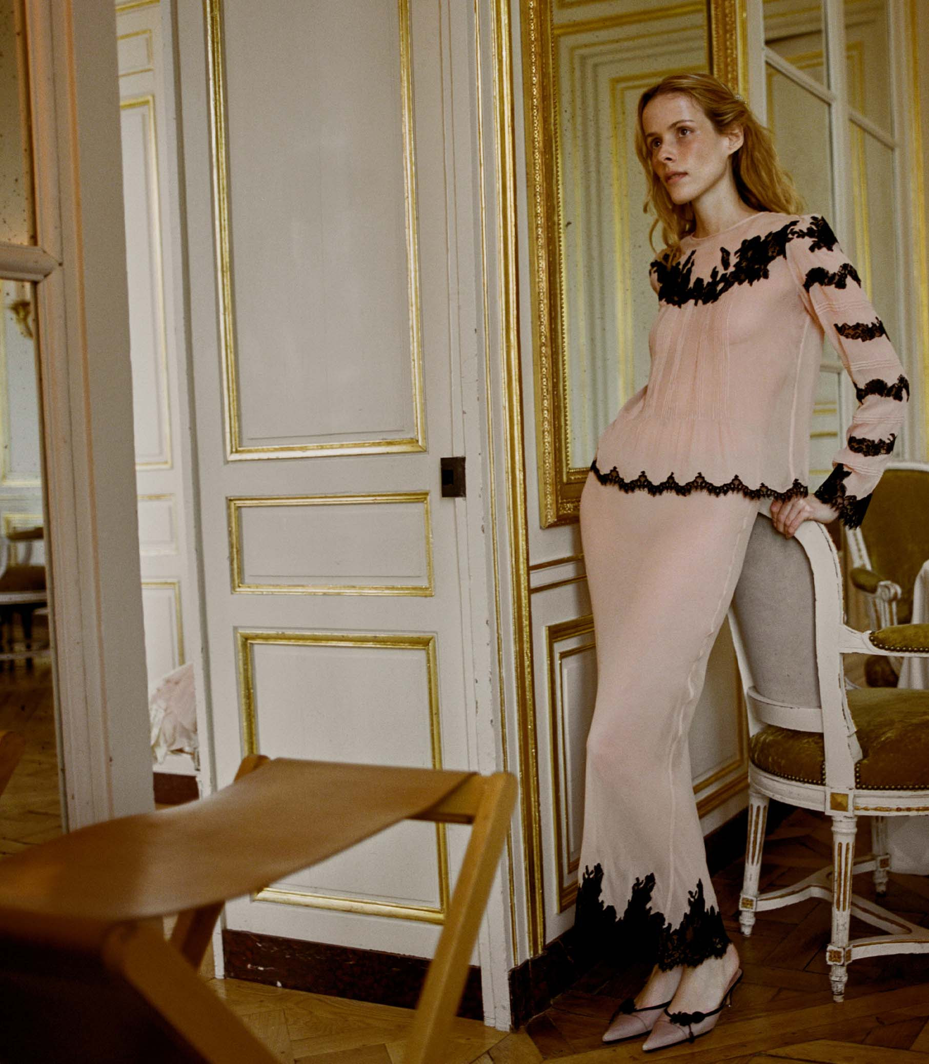 Elowen Anniversary Skirt - Soft Peach | DÔEN | DOEN