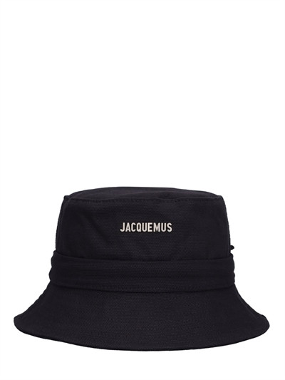 Cappello le bob gadjo in cotone con logo - Jacquemus - Donna | Luisaviaroma | Luisaviaroma