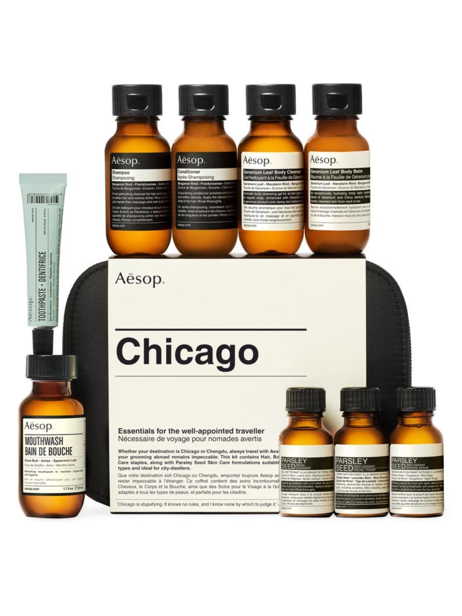 Aesop Chicago 9-Piece Essentials Set | Saks Fifth Avenue