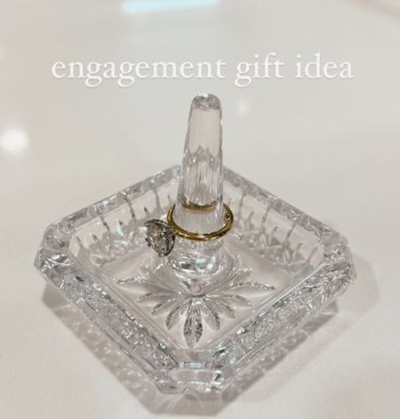My friend gave me this crystal ring holder and I love it so much 💍 this would be a great engagement gift for her! 

Engagement, engagement ring holder, jewelry, jewelry holder, jewelry case, engagement present

#LTKwedding