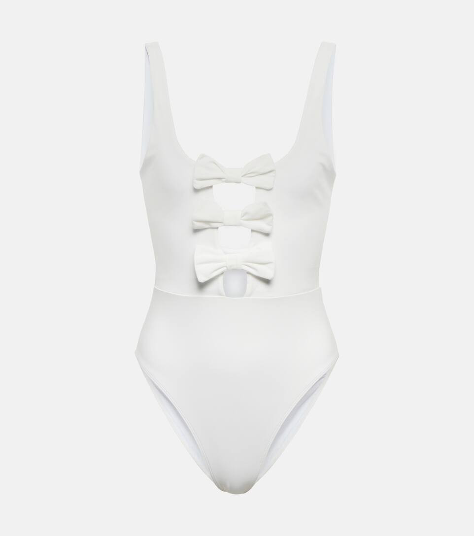 Elena Bow one-piece swimsuit | Mytheresa (US/CA)