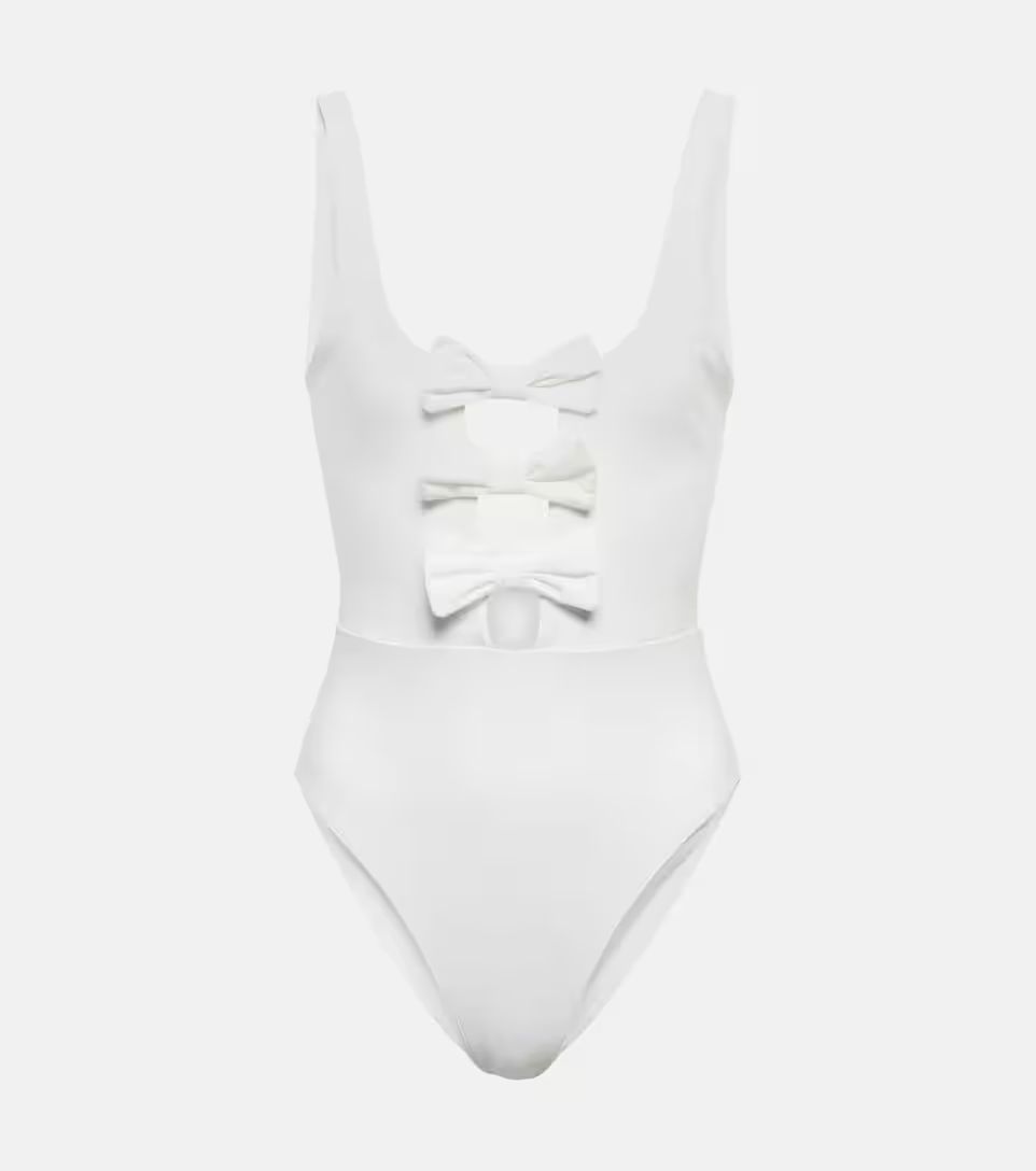 Elena Bow one-piece swimsuit | Mytheresa (US/CA)