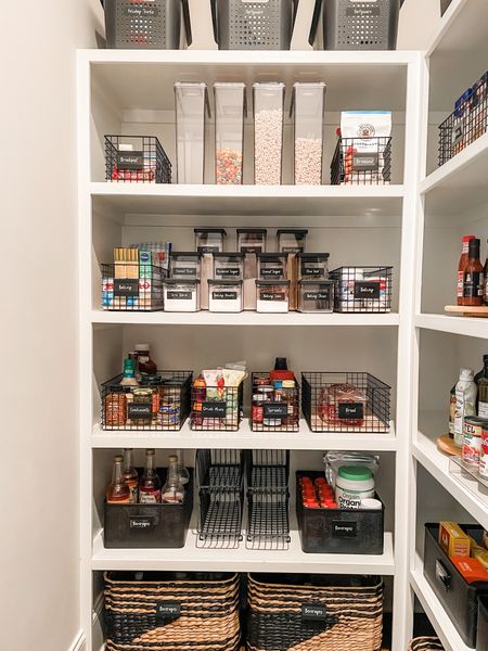 This pantry is a VIBE 😎 What vibe is your pantry giving off these days? If it doesn’t make you want to have a food party, send us a DM. We want to get you ready for hosting summer parties and feeding the kids all.day.long…🥫🍿🍔

#LTKhome #LTKunder100 #LTKFind