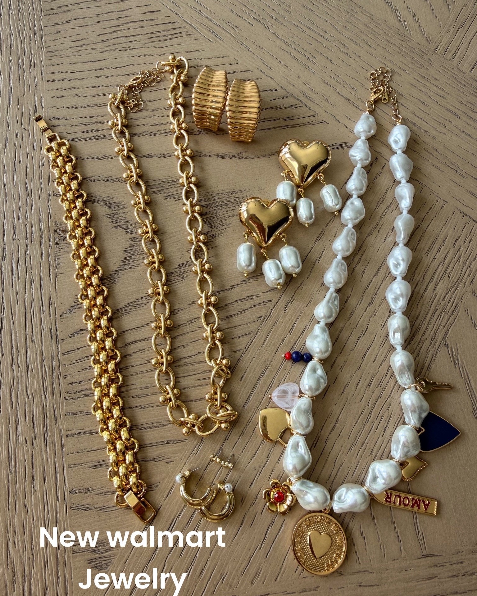 ✨ Walmart jewelry has been so good lately, and these new arrivals seriously look like they belong in a boutique. From chunky gold chains and statement earrings to trendy pearls, heart details, and charm necklaces, every piece instantly elevates even the simplest outfit. I love mixing these affordable finds with everyday basics to create that expensive, layered look without the designer price tag. These are the kind of accessories you’ll wear now with summer outfits and keep reaching for all fall too. 🤍✨

If you’re looking to refresh your jewelry collection on a budget, don’t skip these new Walmart fashion accessories. The quality, styles, and prices are honestly so impressive!

#walmart #walmartfashion #walmartfinds #walmartstyle #walmartjewelry #newwalmartfinds #walmartnewarrivals #affordablefashion #budgetstyle #everydaystyle #fashionfinds #goldjewelry #layerednecklaces #statementearrings #pearljewelry #heartjewelry #charmnecklace #jewelrylover #accessorize #outfitinspiration #styleonabudget #affordableaccessories #summerstyle #fallfashionpreview #fashiondeals #everydayjewelry #trendingstyle #lookforless #momstyle #fashionreels

#LTKootd