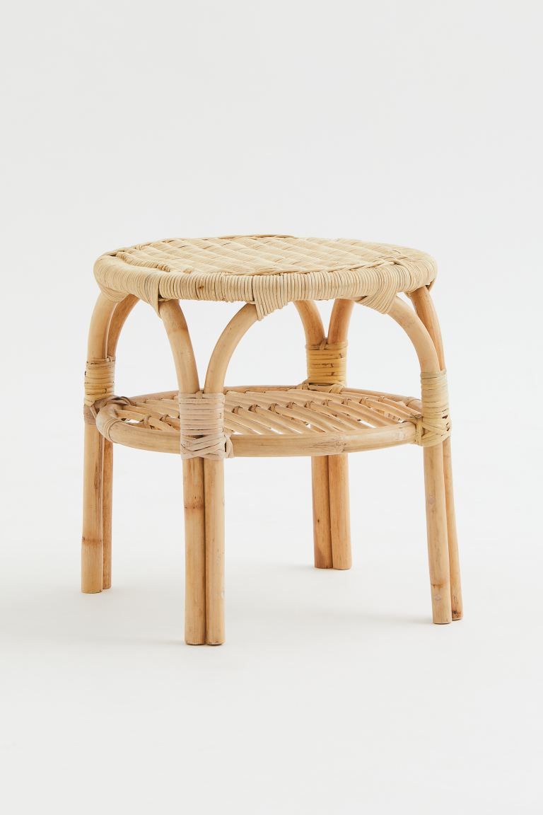 Children's Rattan Side Table - Beige - Home All | H&M US | H&M (US + CA)