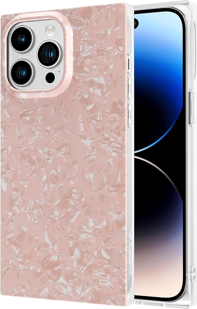 Cocomii Square Case Compatible with iPhone 12/12 Pro - Luxury, Slim, Glossy, Opalescent Pearl, Ir... | Amazon (US)