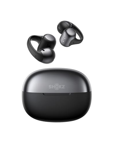 SHOKZ OpenDots ONE-Open-Ear Headphones, Clip-On Earbuds-Wireless Bluetooth Earbuds with Microphone-Secure, Lightweight, Comfort-Premium Dolby Audio-Water Resistant-Fast Charging-Up to 40 hrs Playtime | Amazon (US)