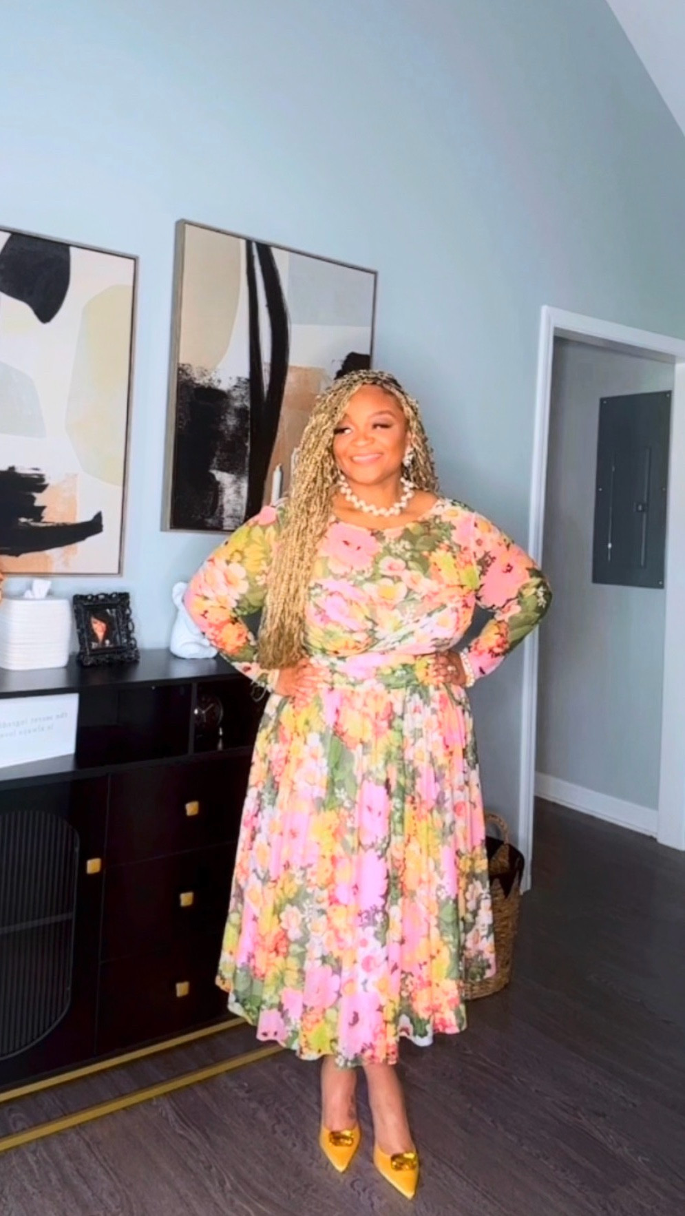 Easter Frock on this Resurrection Sunday! Thank you Jesus for dying for little ole me! 

I got back in my favorite dress from years ago and added these cute heels that are linked and come in several colors 

#LTKPlusSize #LTKootd #LTKMidsize